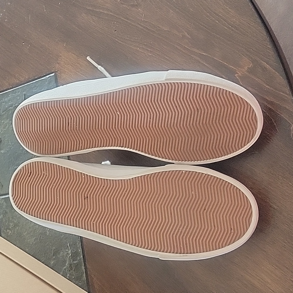 Lucky Brand Divahna Sneakers Leather 10M white - Picture 2 of 9